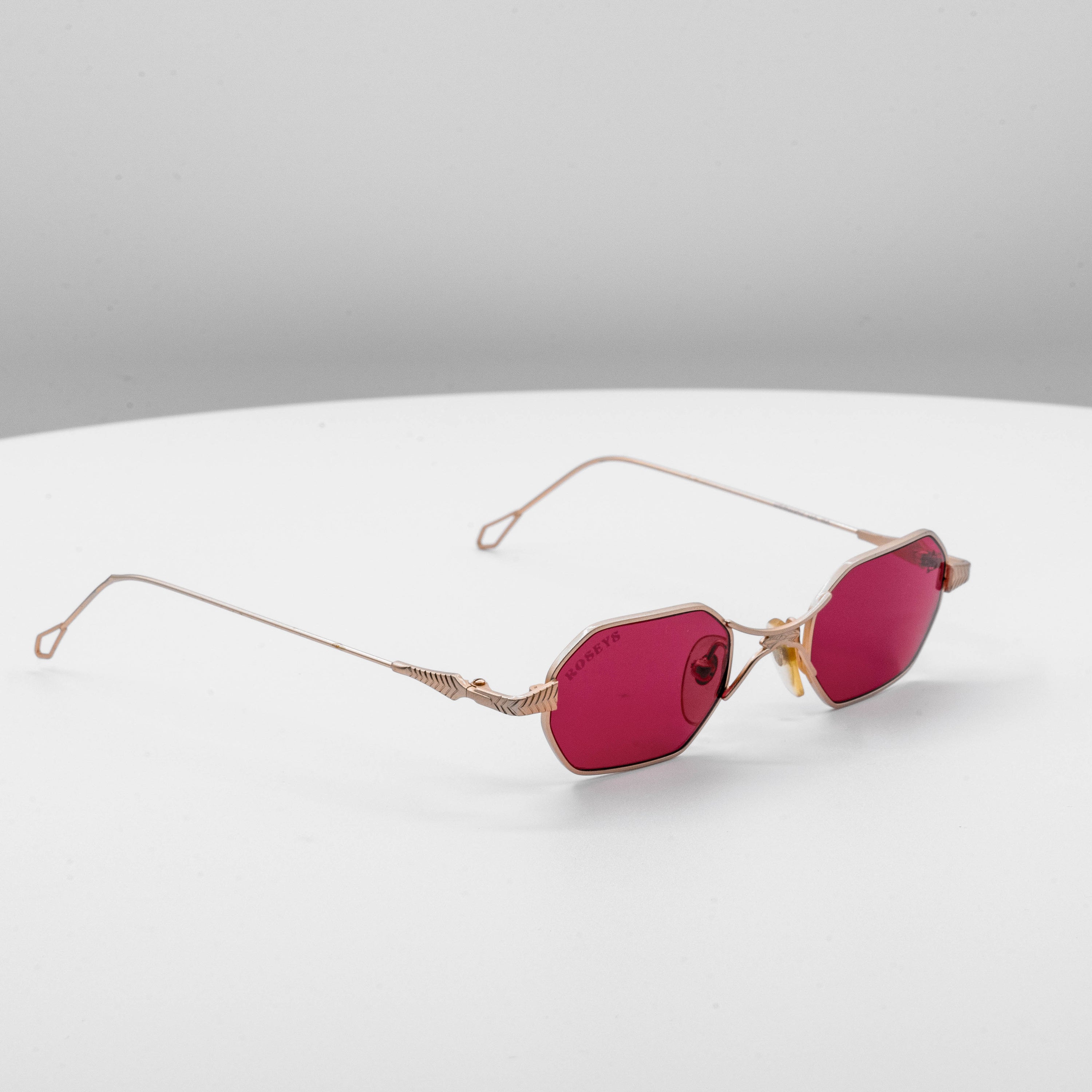 ROSEYS Rose Colored Glasses with Unique Oval Vintage Frames – ROSEYS Eyewear